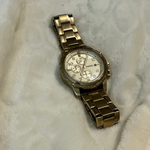 Fossil Stainless Steel Chronograph Watch